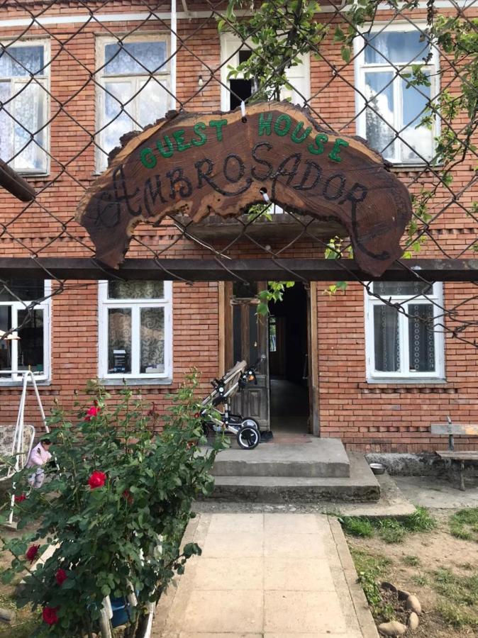 Ambrosador Guest House Ambrolauri Eksteriør bilde